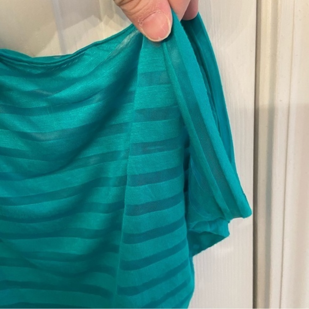 Lane Bryant green sheer top‎ Size 22/24 - Picture 3 of 7